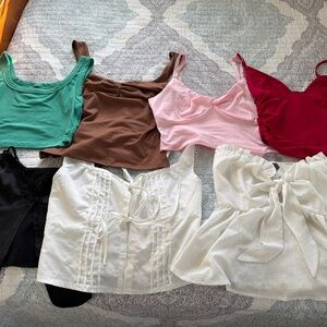 7 SHEIN shirts (size small)